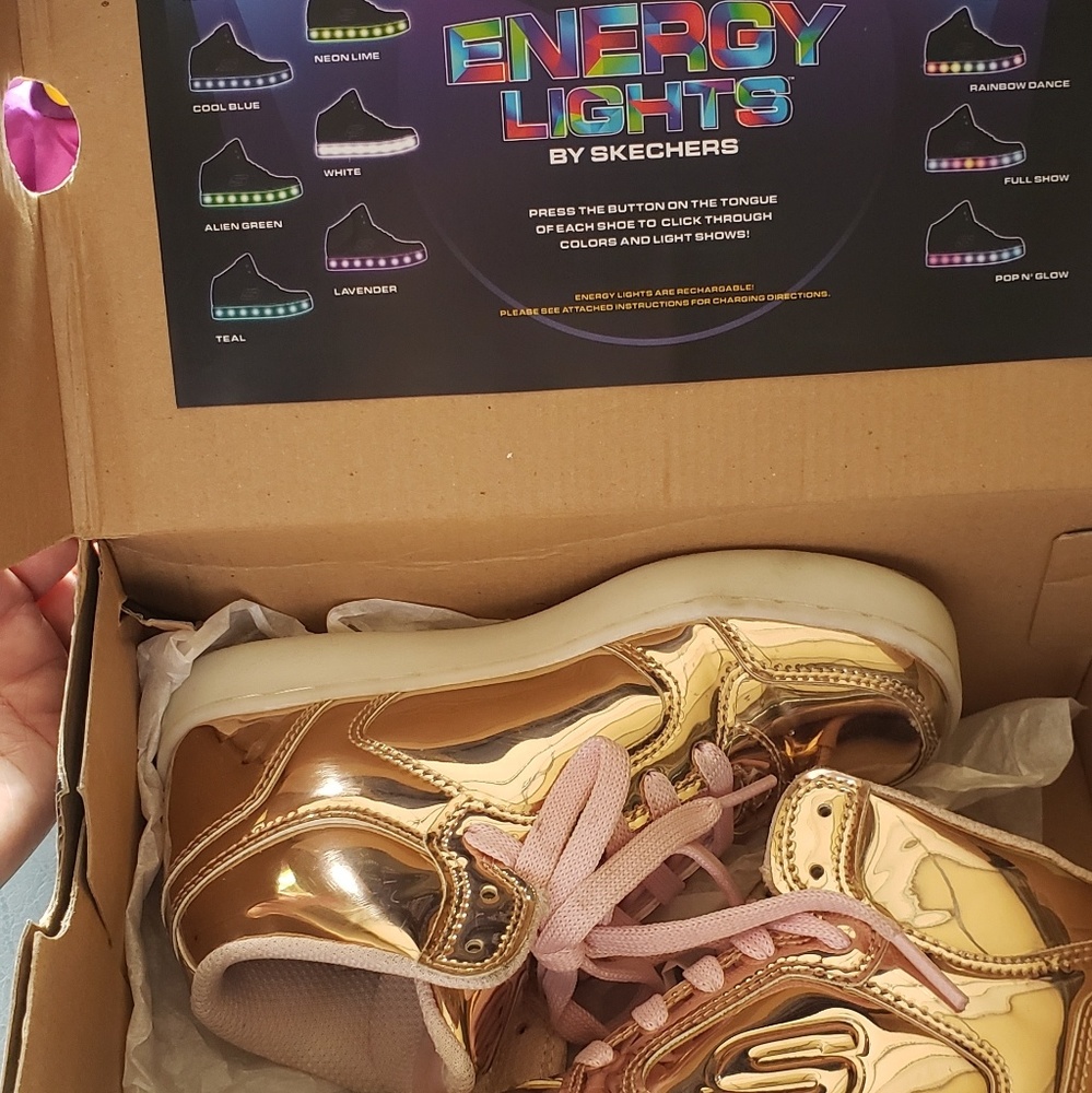 Skechers kids light up shoes